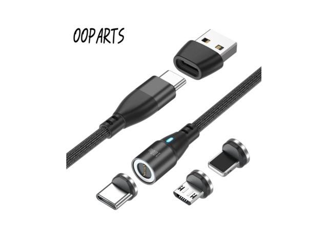 [마그네틱 커넥터 아이폰] 저렴한 가격 오파츠 6in1 PD100W 마그네틱 자석충전케이블 컨넥터 젠더 별도판매 아이폰 PD27W 초고속충전 CtoC타입지원(홀더포함)