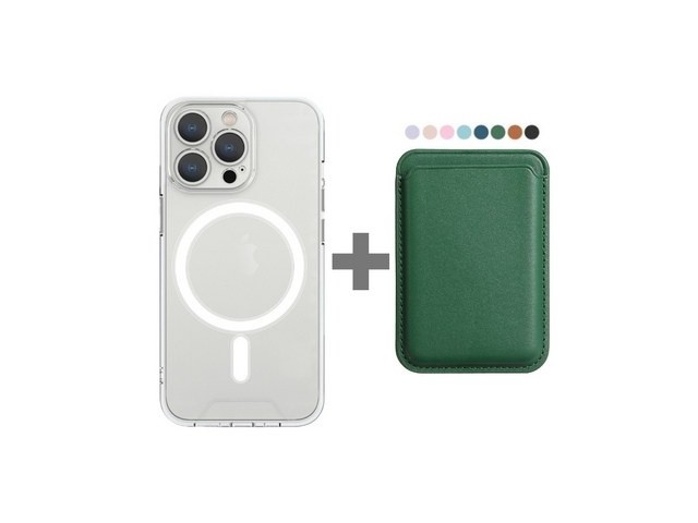 [아이폰16프로 맥세이프 카드지갑] 핫 아이템 SUMMIT 맥세이프 케이스 아이폰 호환 카드 케이스 세트