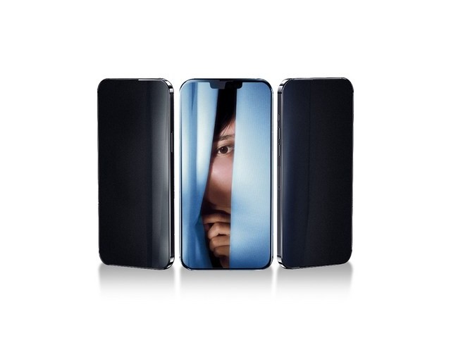 [아이폰 15 보호필름 사생활] 착용하면 멋진 렉스 안묻고 안보이고 매트 사생활보호 지문방지필름 2매